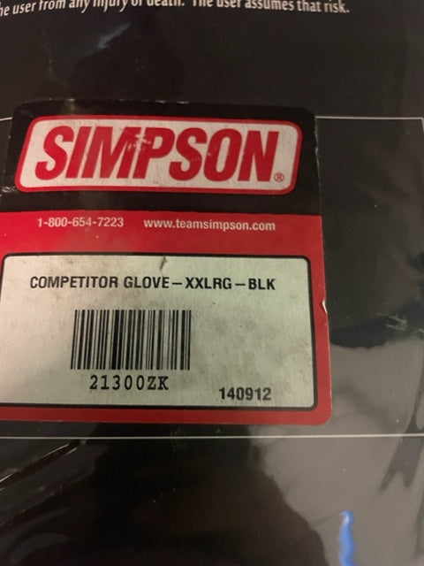 Simpson Competitor Gloves