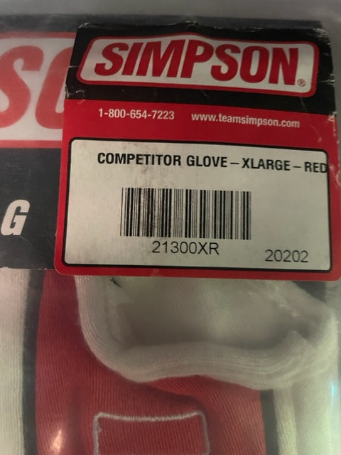 Simpson Competitor Gloves