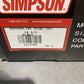 Simpson Adrenaline High Top Black Size 10.5