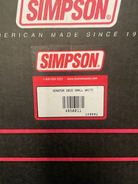 Simpson Venator 2015 White