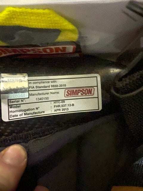 Simpson Medium Hybrid Endurance Carbon M61